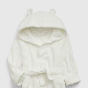 GAP Soft White Kids Pajama Robe with Ears